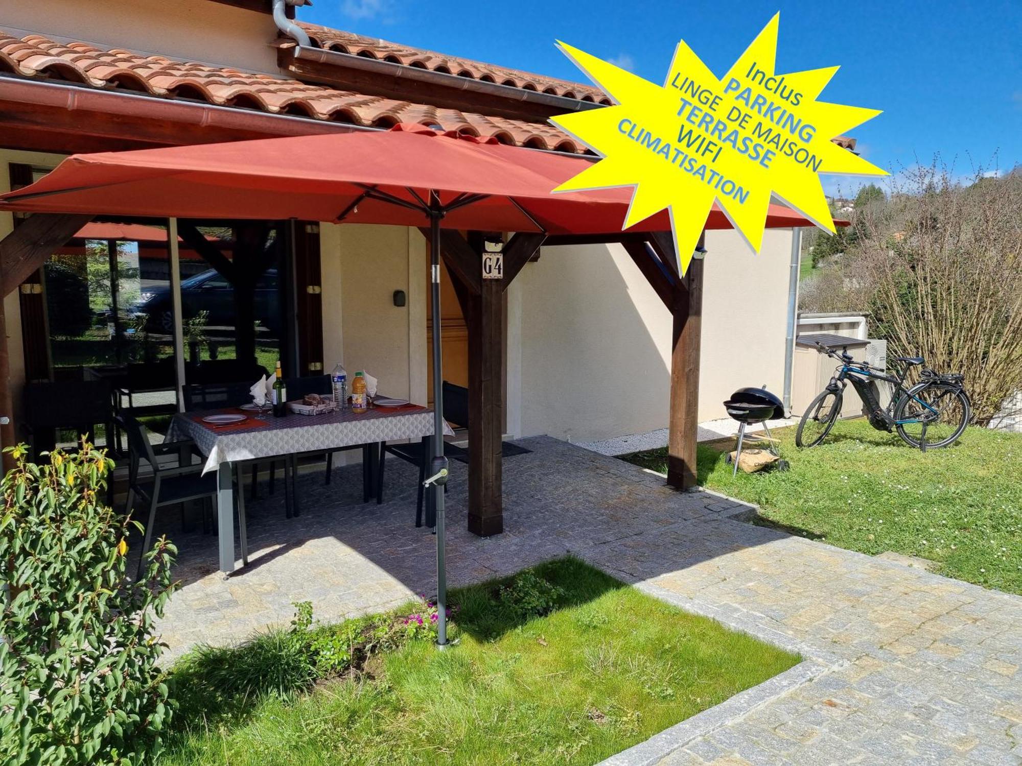Les Hauts De Sarlat G4 - Clim Piscine Parking Wifi 2 Chambres Dış mekan fotoğraf